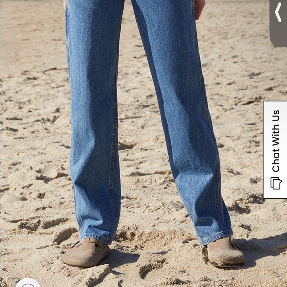 John Galt 90’s Straight Leg Blue Women's Jeans